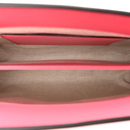Gucci Calfskin GG Matelasse Small Slim Chain Shoulder Bag Rhodamine Pink Natural Rhodamine Pink Natural 5 of 10