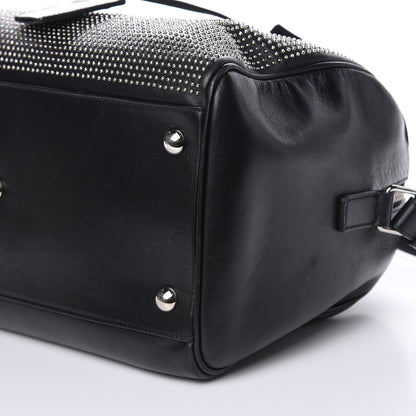 Saint Laurent Calfskin Studded Classic Duffle 6 Black 8 of 18