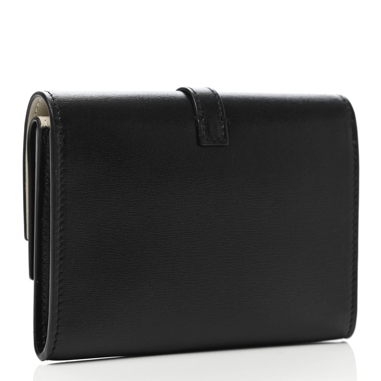Smooth Calfskin Monogram Small Sulpice Wallet Black White