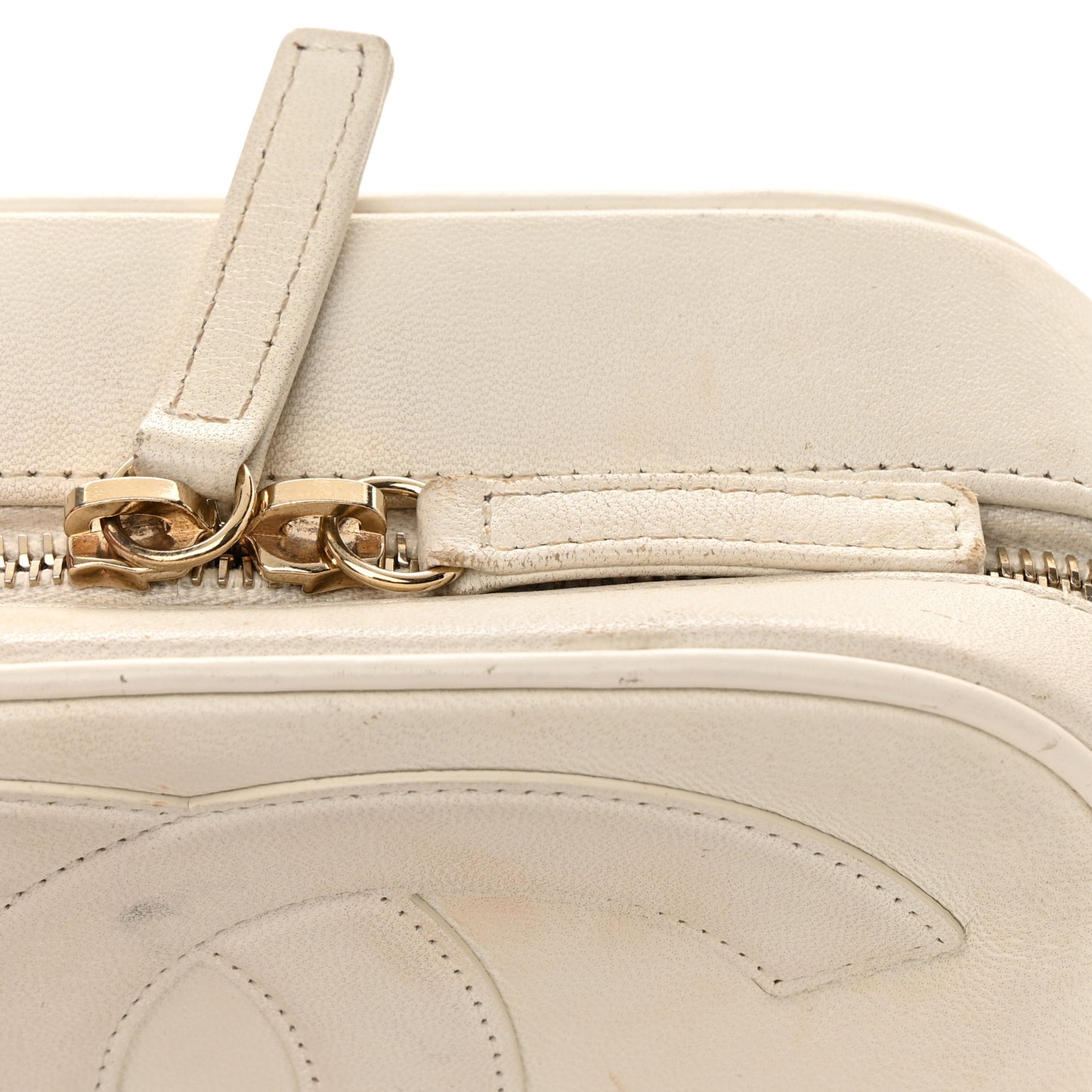 Lambskin CC Mania Camera Case White