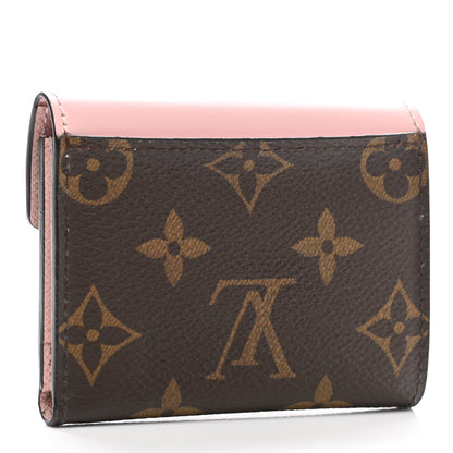 Louis Vuitton Monogram Zoe Wallet Rose Ballerine 3 of 9