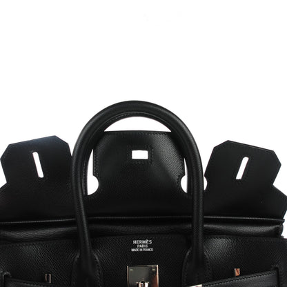 Hermes Courchevel Birkin 30 Black 11 of 23