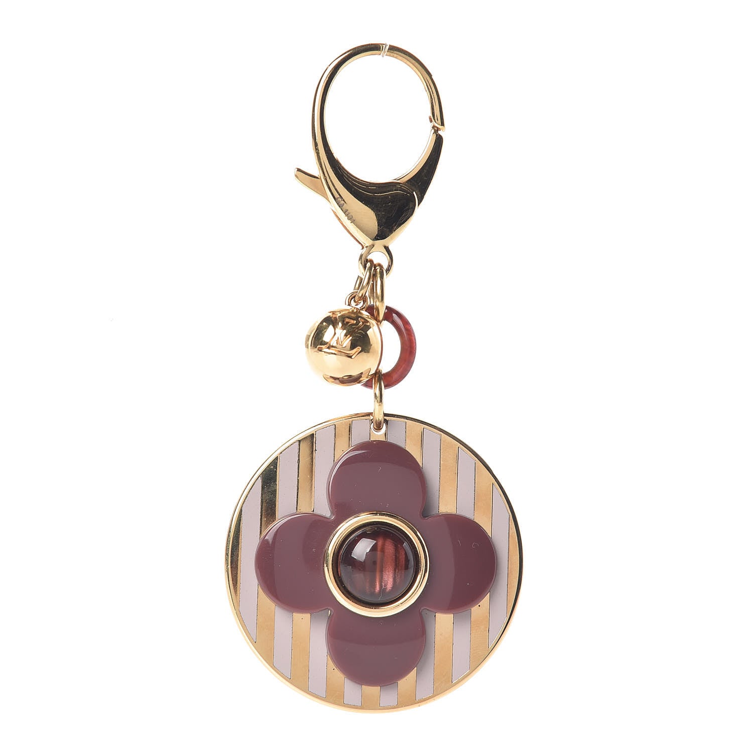 Louis Vuitton Rayures Bag Charm Purple 1 of 2