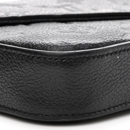 Louis Vuitton Empreinte Pochette Felicie Chain Wallet Black 8 of 9