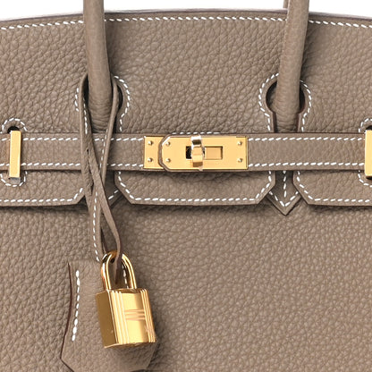 Hermes Togo Birkin 25 Etoupe 8 of 11