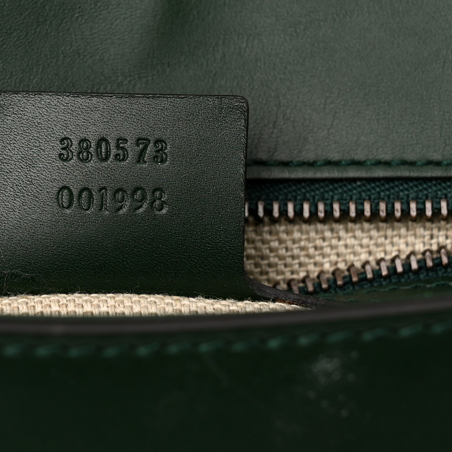 Calfskin Medium Lady Web Shoulder Bag Green