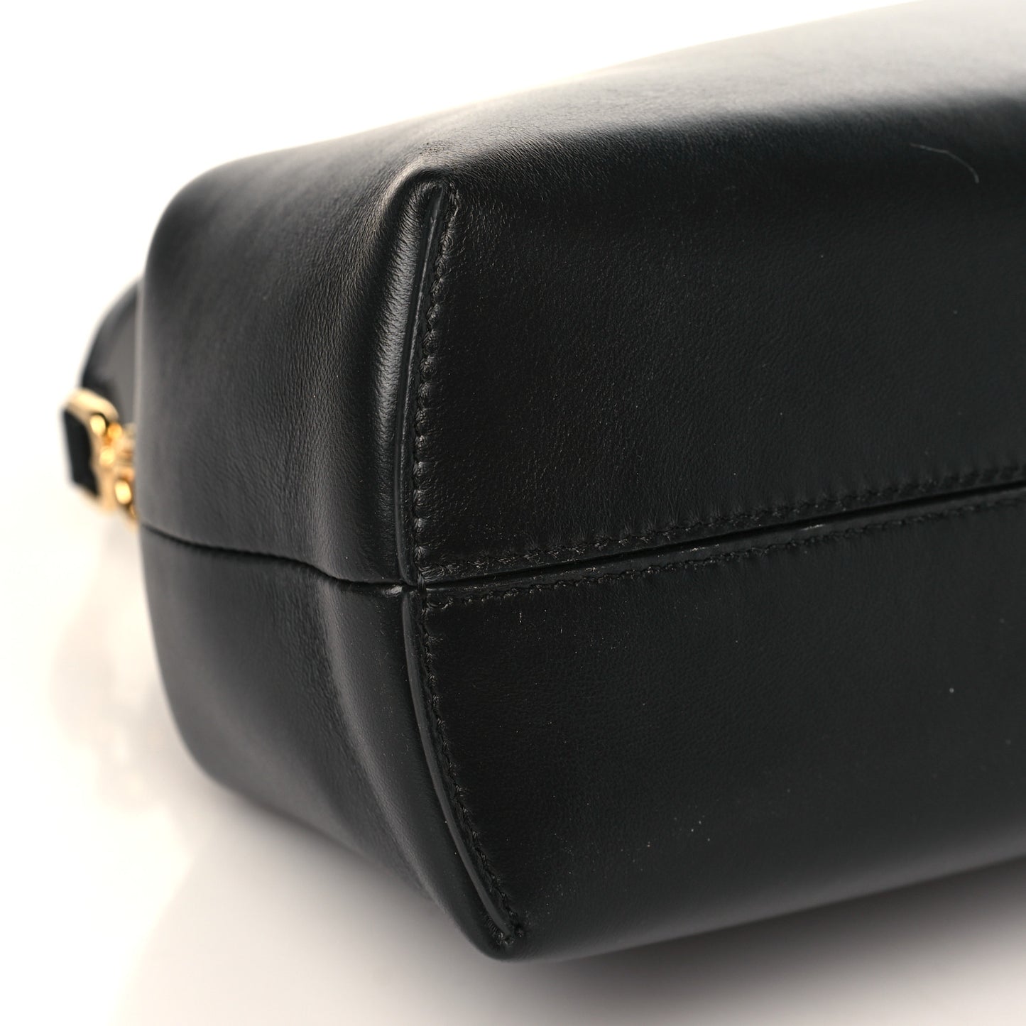 Shiny Nappa Medium Fendi First Black
