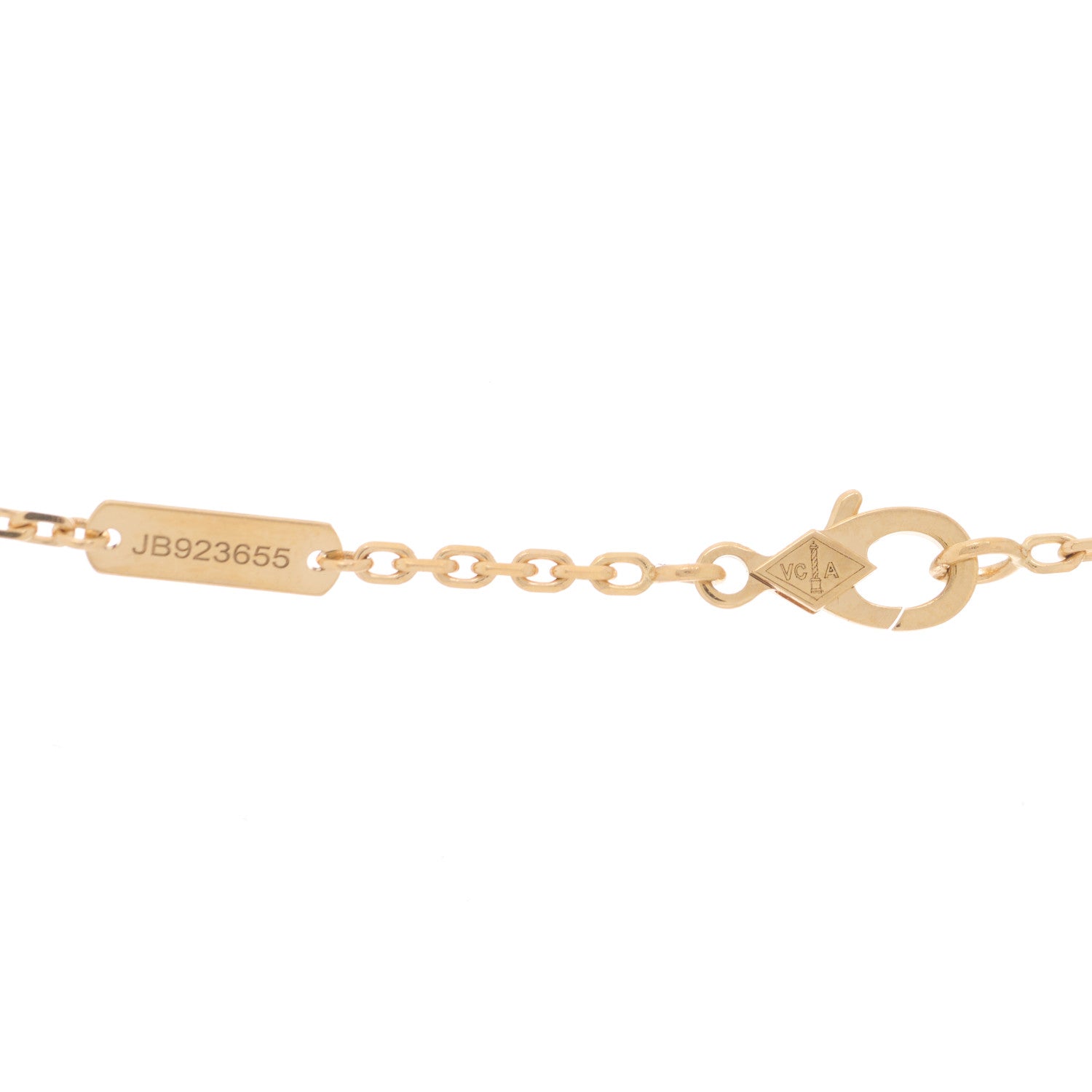 Van Cleef & Arpels 18K Yellow Gold Mother of Pearl Magic Alhambra Long Necklace 3 of 5