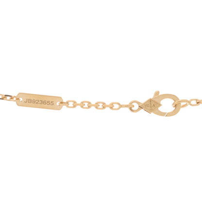 Van Cleef & Arpels 18K Yellow Gold Mother of Pearl Magic Alhambra Long Necklace 3 of 5