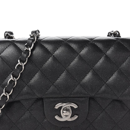 Chanel Iridescent Caviar Quilted Mini Rectangular Flap Black 10 of 10