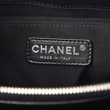 Chanel Caviar Quilted Grand Shopping Tote GST Black 7 of 8
