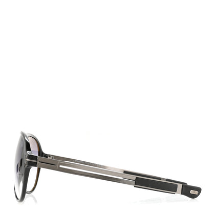 Tom Ford Acetate Oscar Pilot Sunglasses TF881  Black 3 of 8