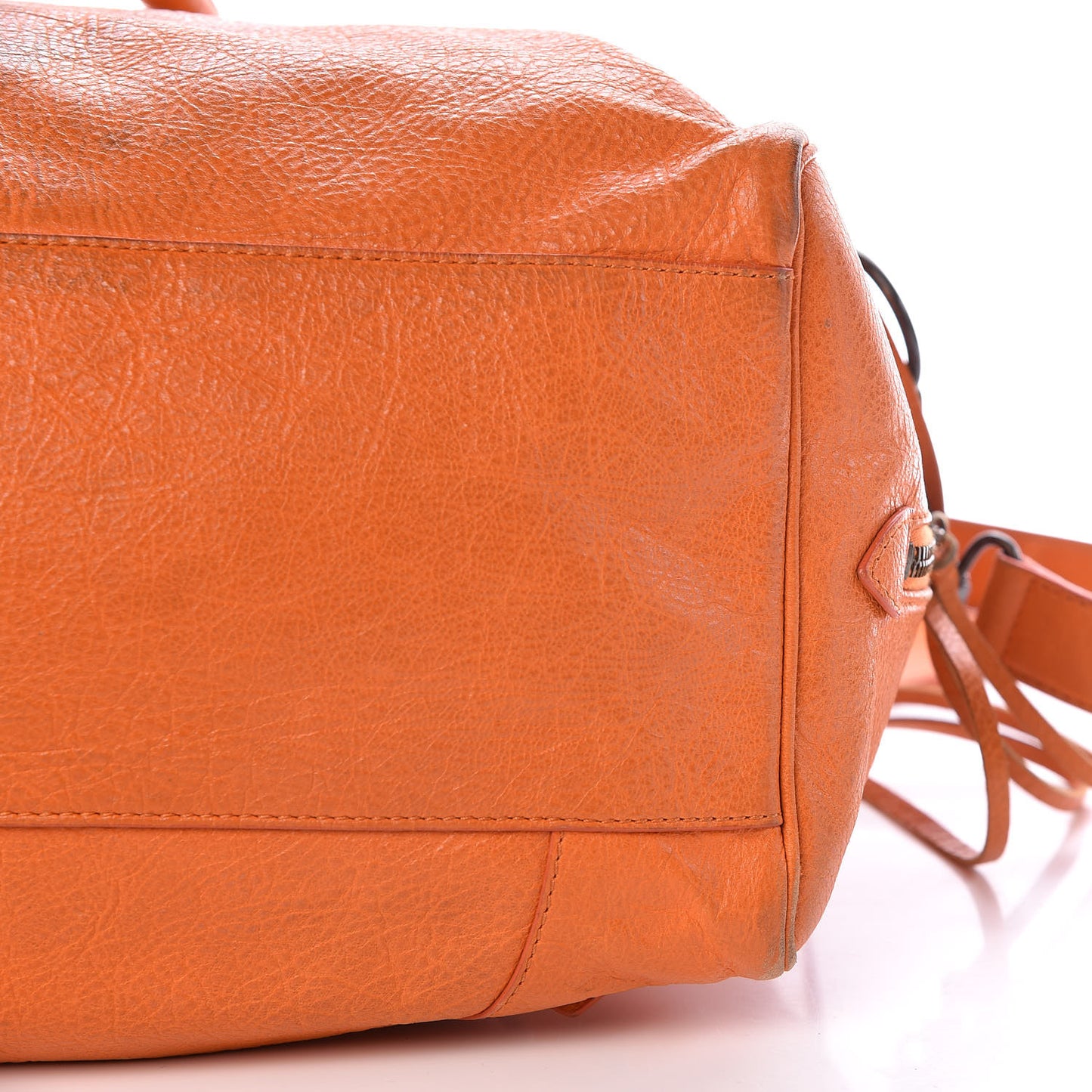 Agneau Classic Hardware Polly Tangerine