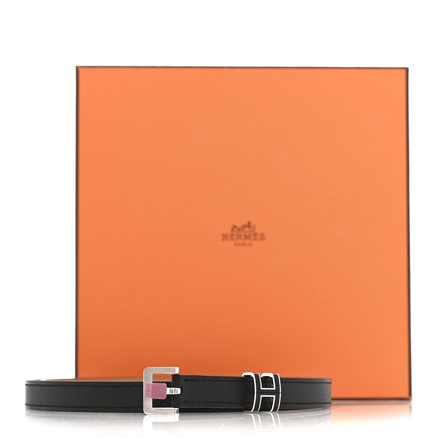 Hermes Epsom 15mm Pop H Belt 75 30 Black 8 of 8