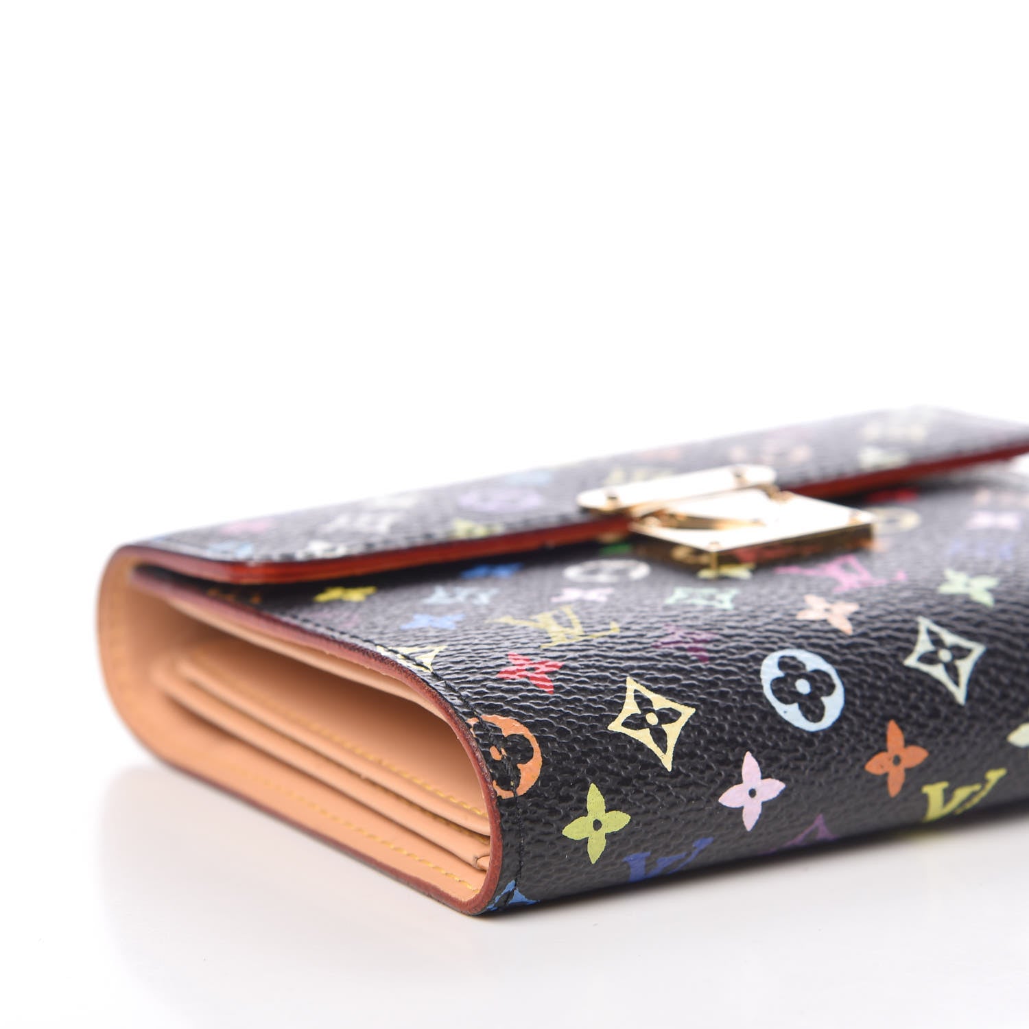 Louis Vuitton Monogram Multicolor Koala Wallet Black 8 of 17