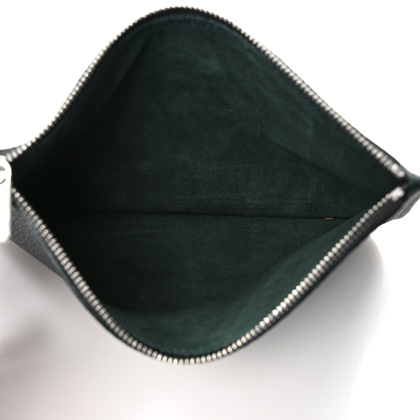 Grained Calfskin Medium Sesia Dark Green