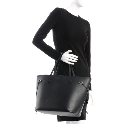 Louis Vuitton Epi Neverfull MM Black 2 of 12