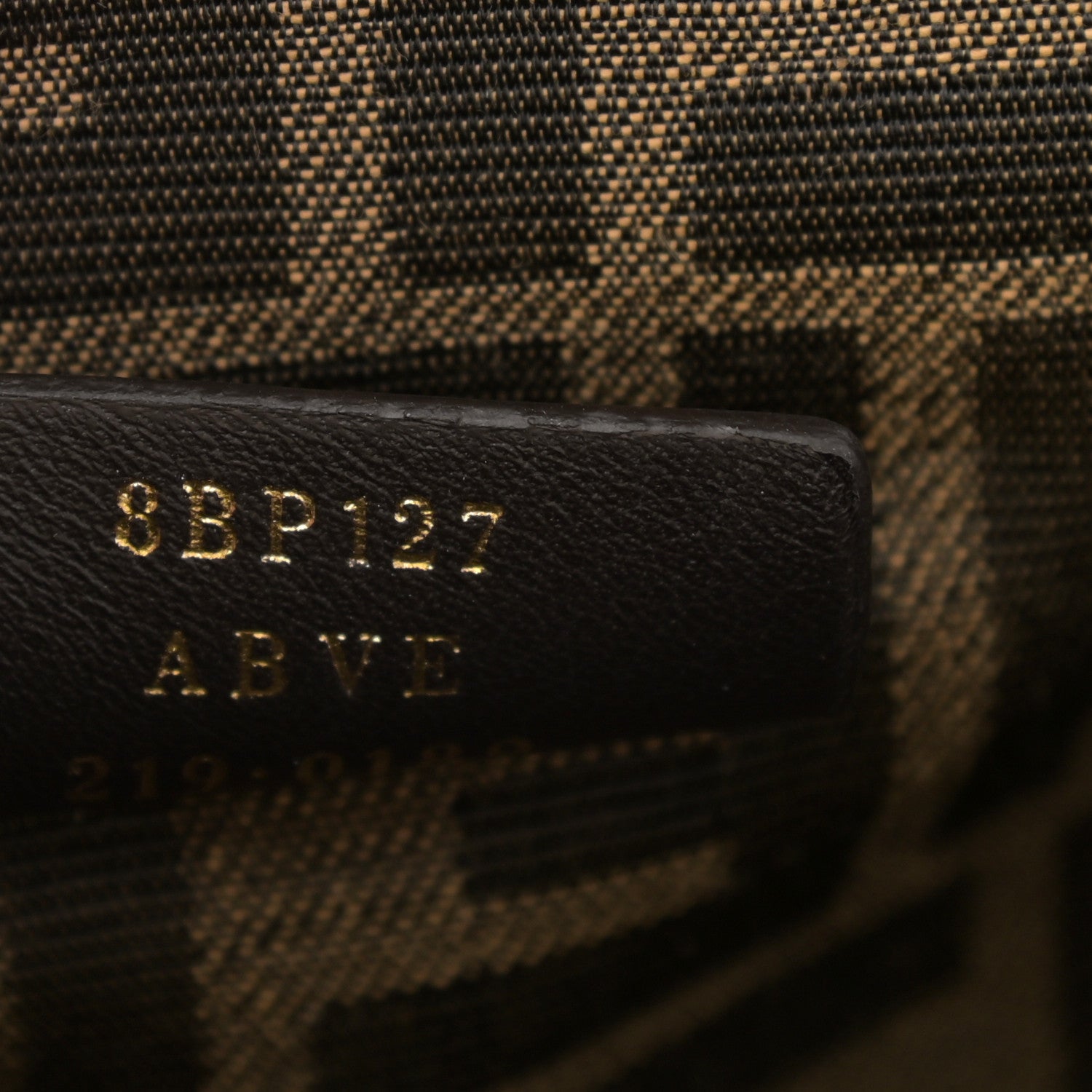 Fendi Shiny Nappa Medium Fendi First Caramello 7 of 12