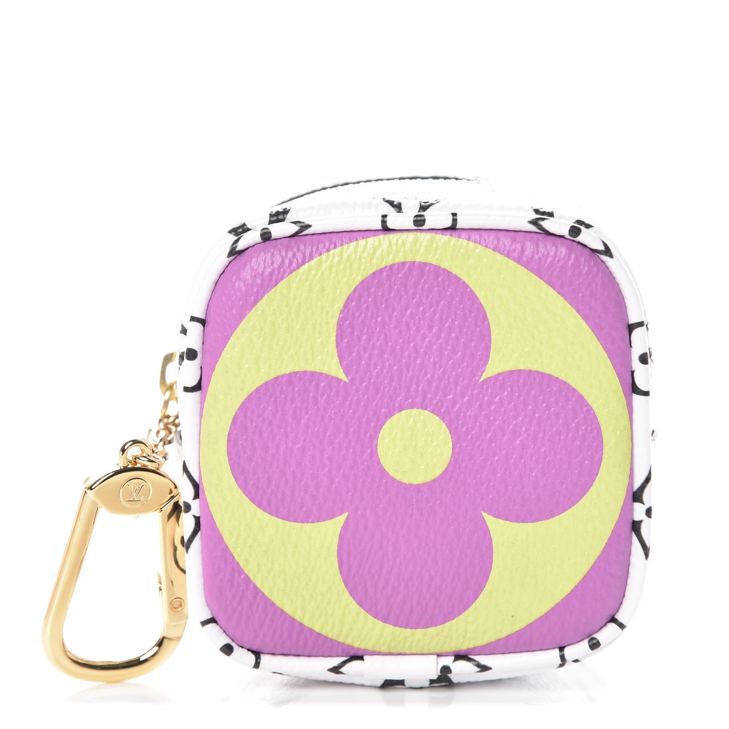 Monogram Giant Cube Coin Purse Pink