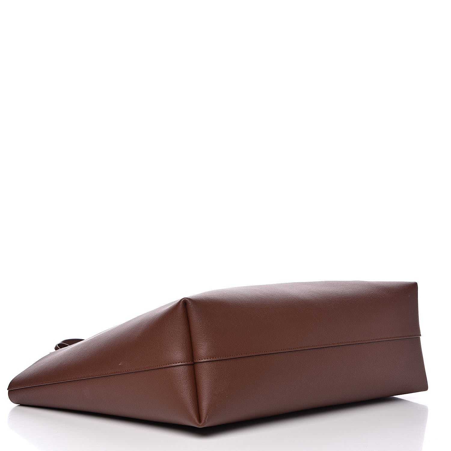 Saint Laurent Calfskin Large Shopping Tote Old Brandy 4 of 10