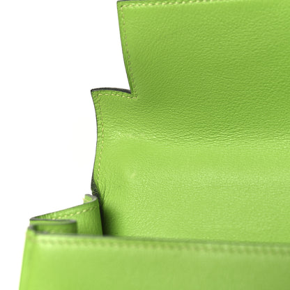 Hermes Veau Gulliver Kelly Retourne 28 Vert Cru 11 of 12