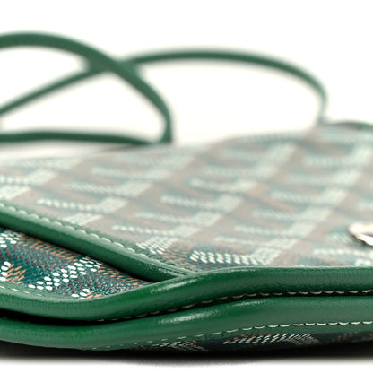 Goyard Goyardine Plumet Wallet Clutch Green 10 of 11