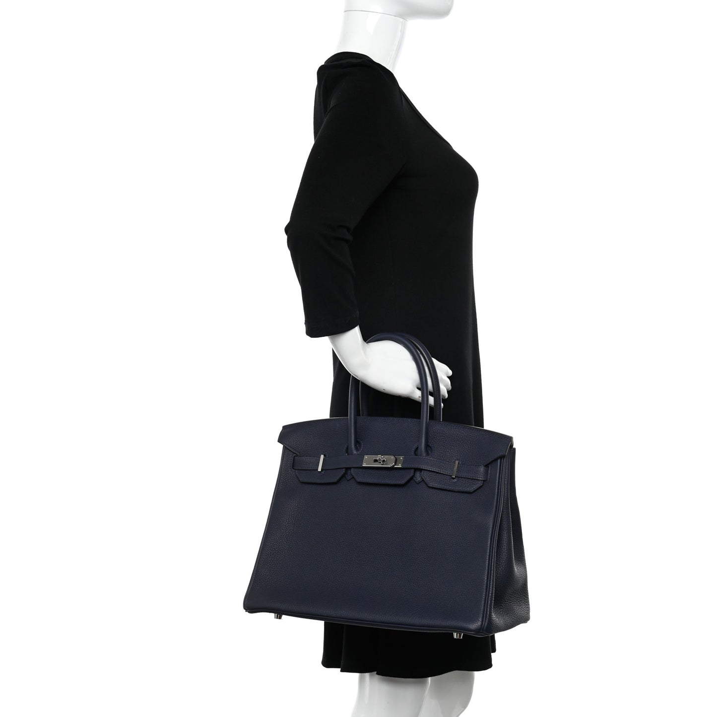 Togo Birkin 35 Bleu Nuit