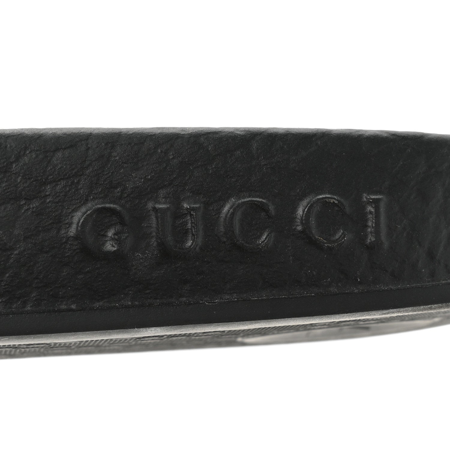 Gucci Satin Web Bow Slide Sandals 36 Black 7 of 10