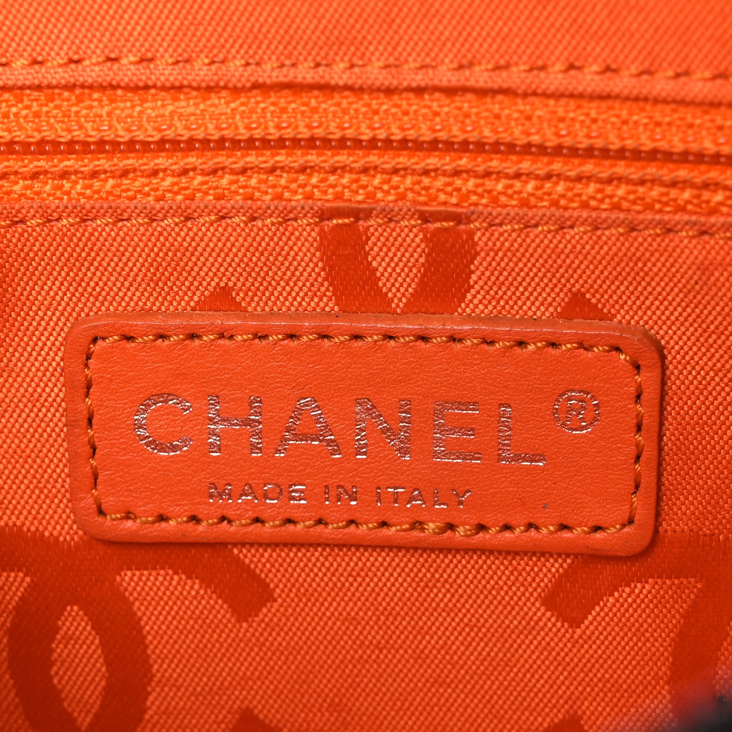 Chanel Calfskin Quilted Cambon Pochette Brown 6 of 12