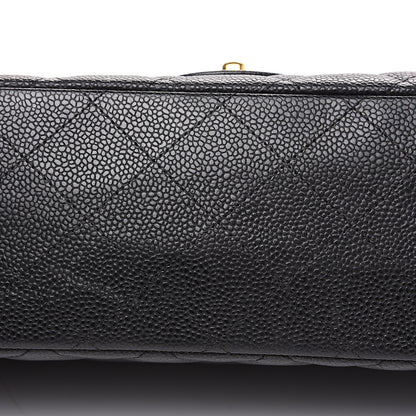 Chanel Caviar Quilted Maxi Double Flap Black 9 of 15