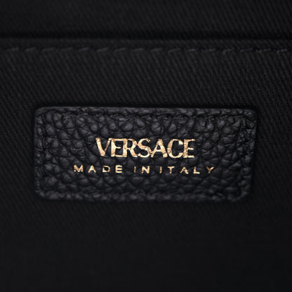 Versace Grainy Calfskin Virtus Top Handle Camera Bag Black 6 of 9