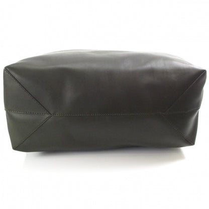 Gucci Leather Metal GG Tote Army Green 4 of 10