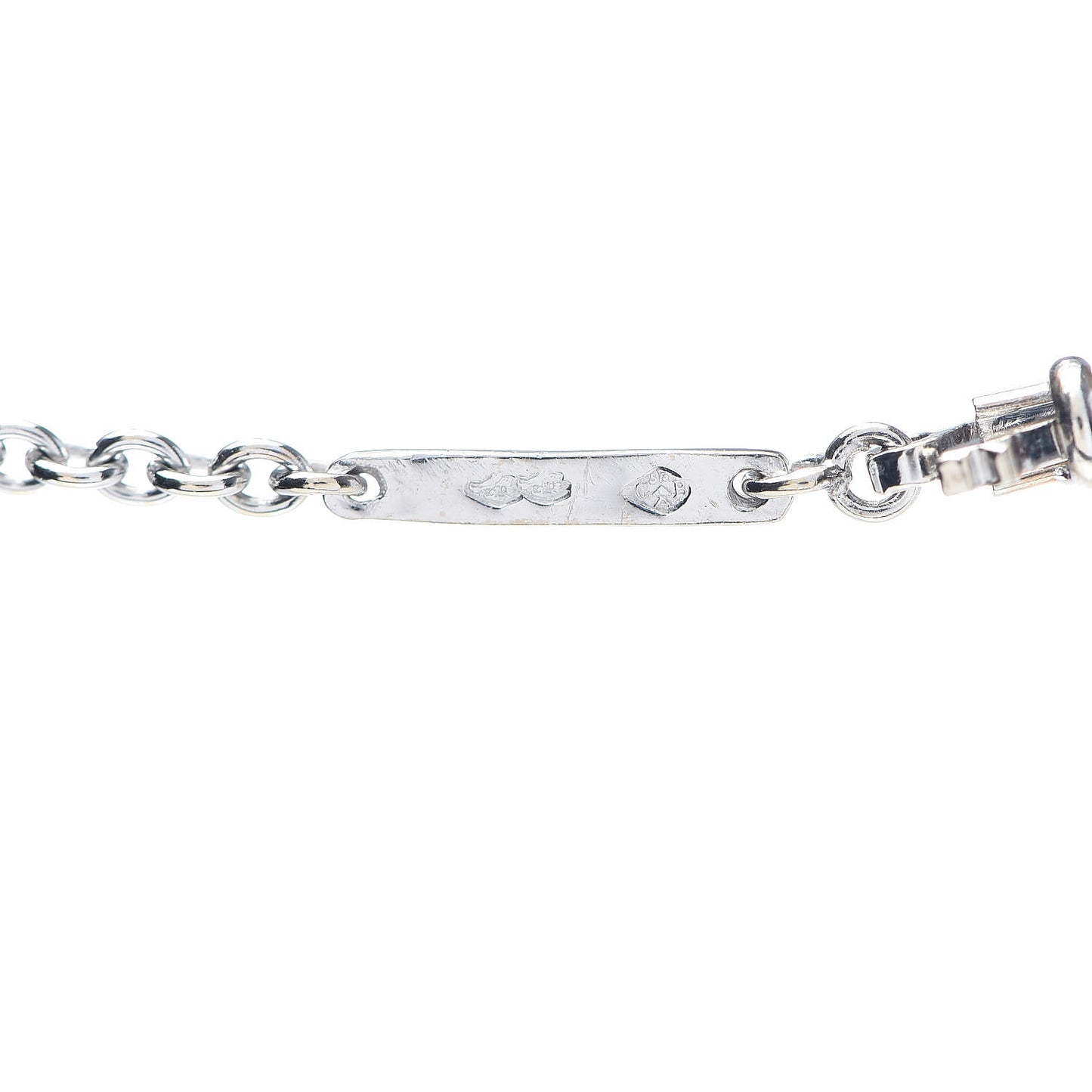 18K White Gold Diamond .25ct 1895 Pendant Necklace