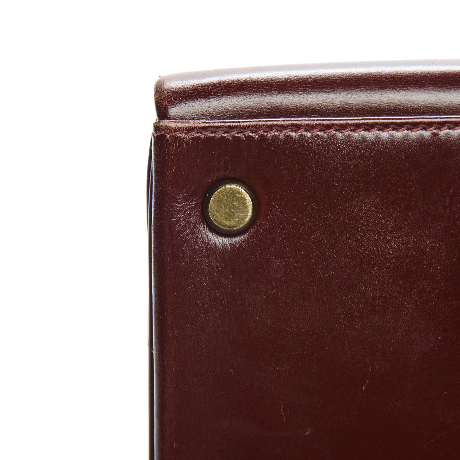 Hermes Box Kelly Retourne 32 Rouge H 19 of 31