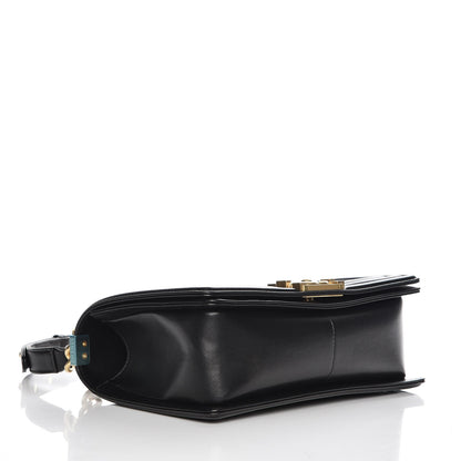 Chanel Lambskin Quilted Medium Boy Flap Black 4 of 8