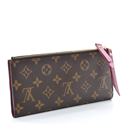 Louis Vuitton Monogram Adele Wallet Fuchsia 3 of 7