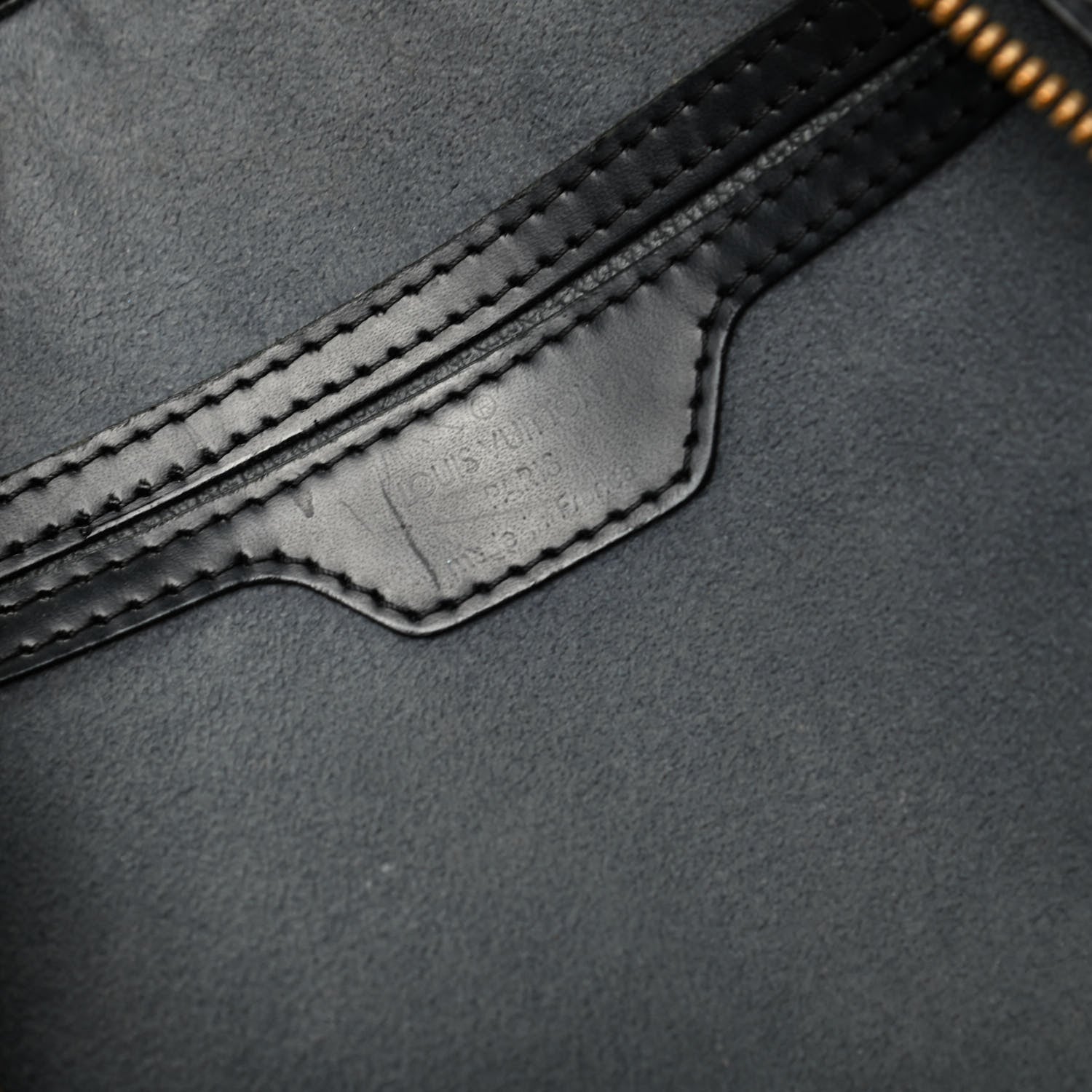 Louis Vuitton Epi Mabillon Backpack Black 8 of 8
