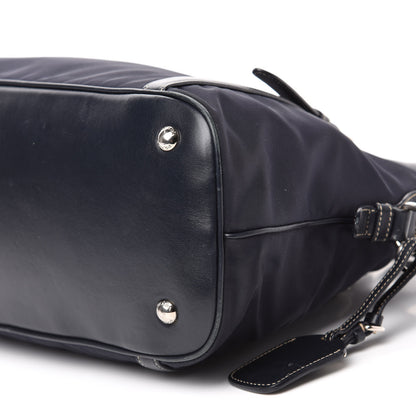 Prada Tessuto Nylon Soft Calf Tote 7 of 15