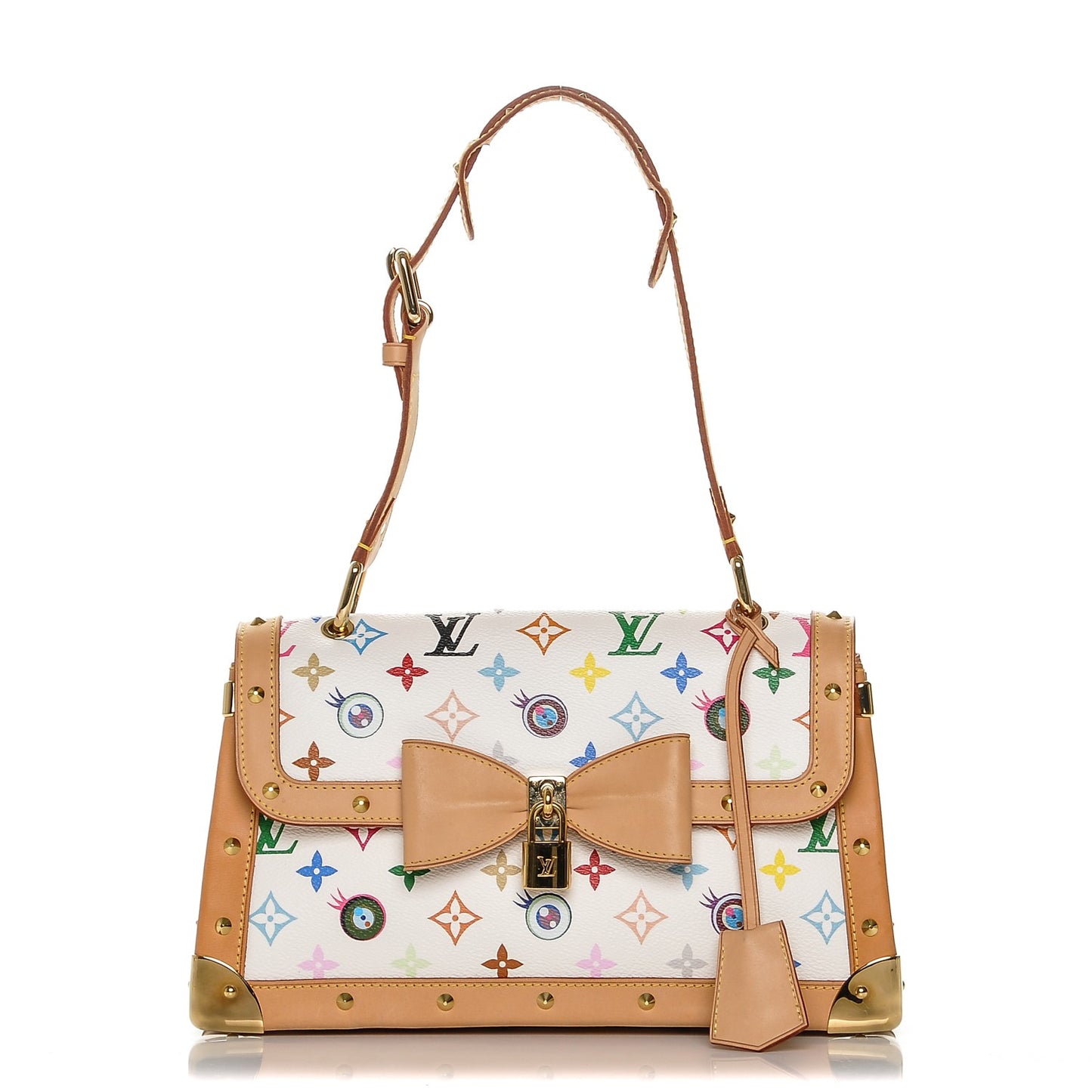Monogram Multicolor Eye Need You Bag White