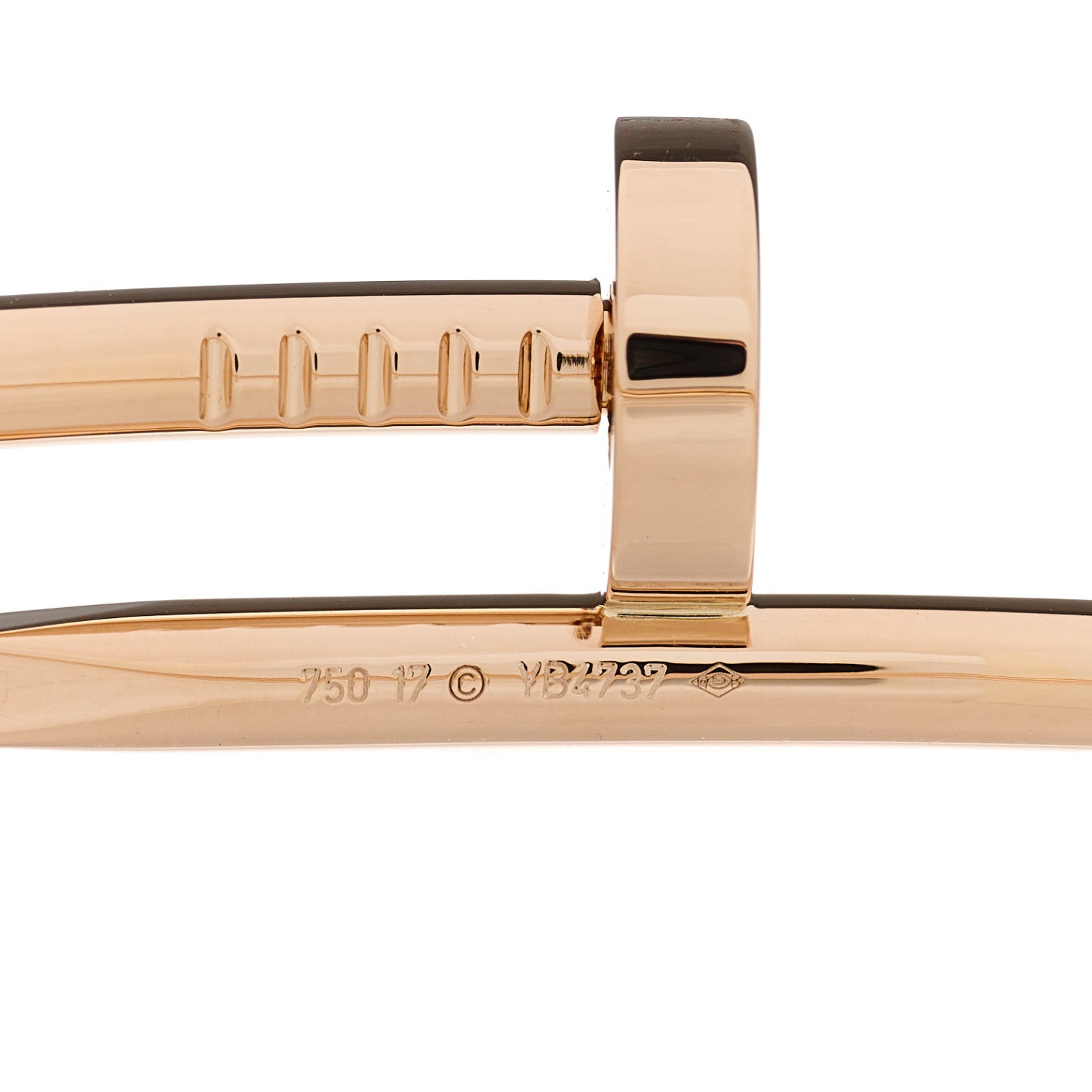 Cartier 18K Pink Gold Juste Un Clou Bracelet 17 3 of 3