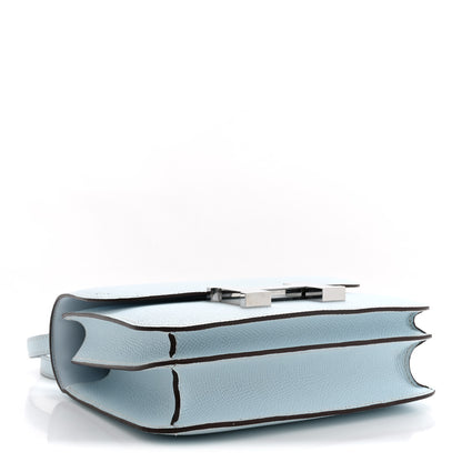 Hermes Epsom Constance 18 Bleu Brume 4 of 14
