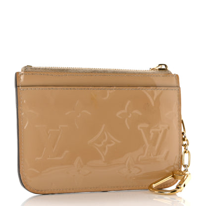 Louis Vuitton Vernis Key Pouch Blanc Corail 3 of 7