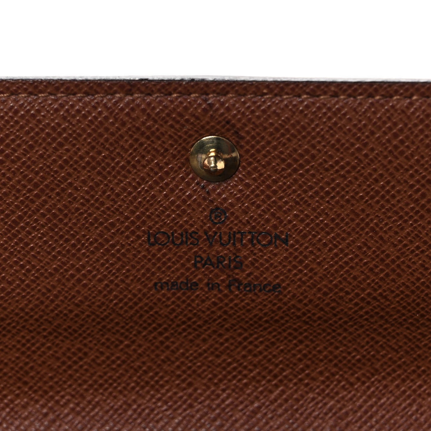 Monogram Tri-Fold Compact Wallet