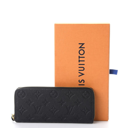 Louis Vuitton Empreinte Clemence Wallet Black 8 of 8