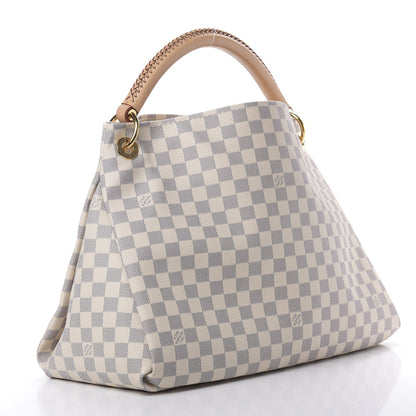 Louis Vuitton Damier Azur Artsy MM 3 of 13