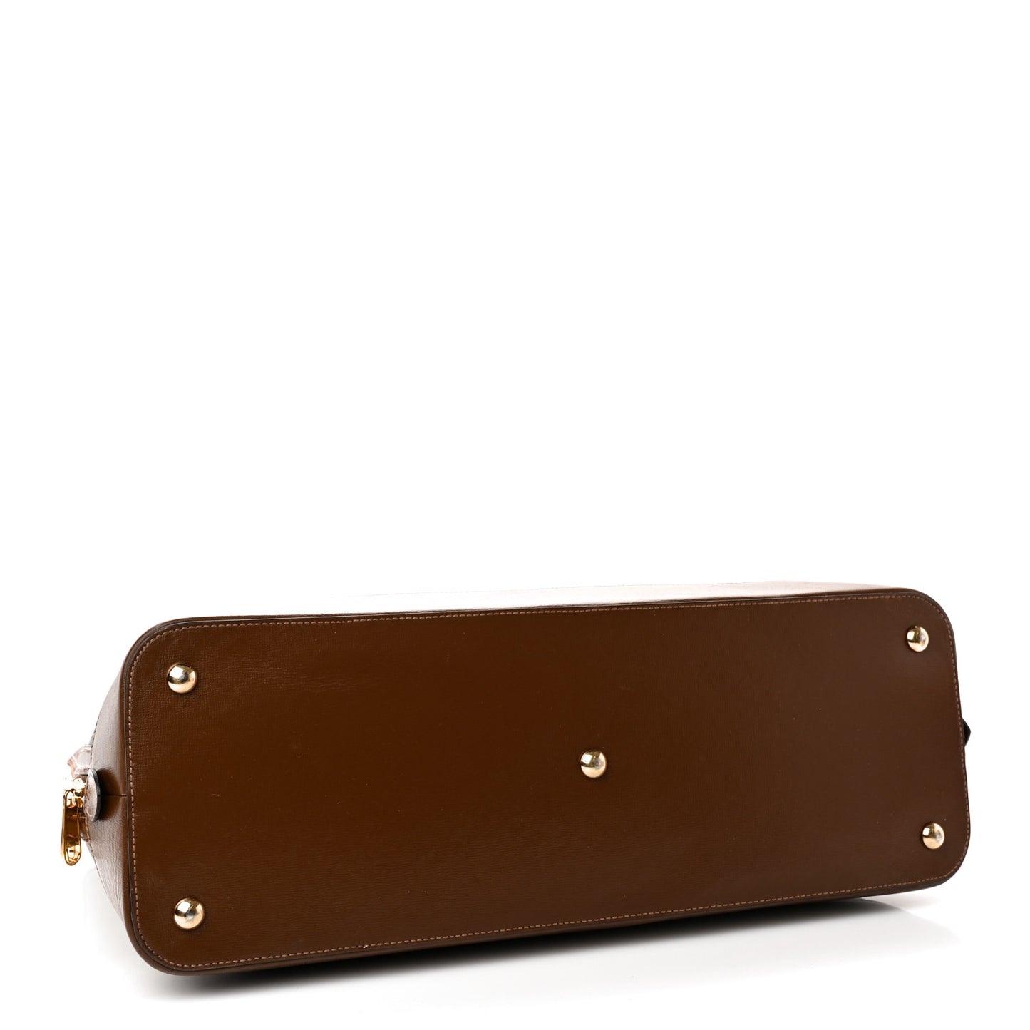 GG Supreme Monogram Azalea Calfskin Large Horsebit 1955 Duffle Bag Beige Ebony Brown Sugar