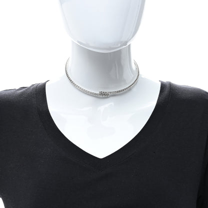 John Hardy Sterling Silver Coil Choker Necklace 3 of 4