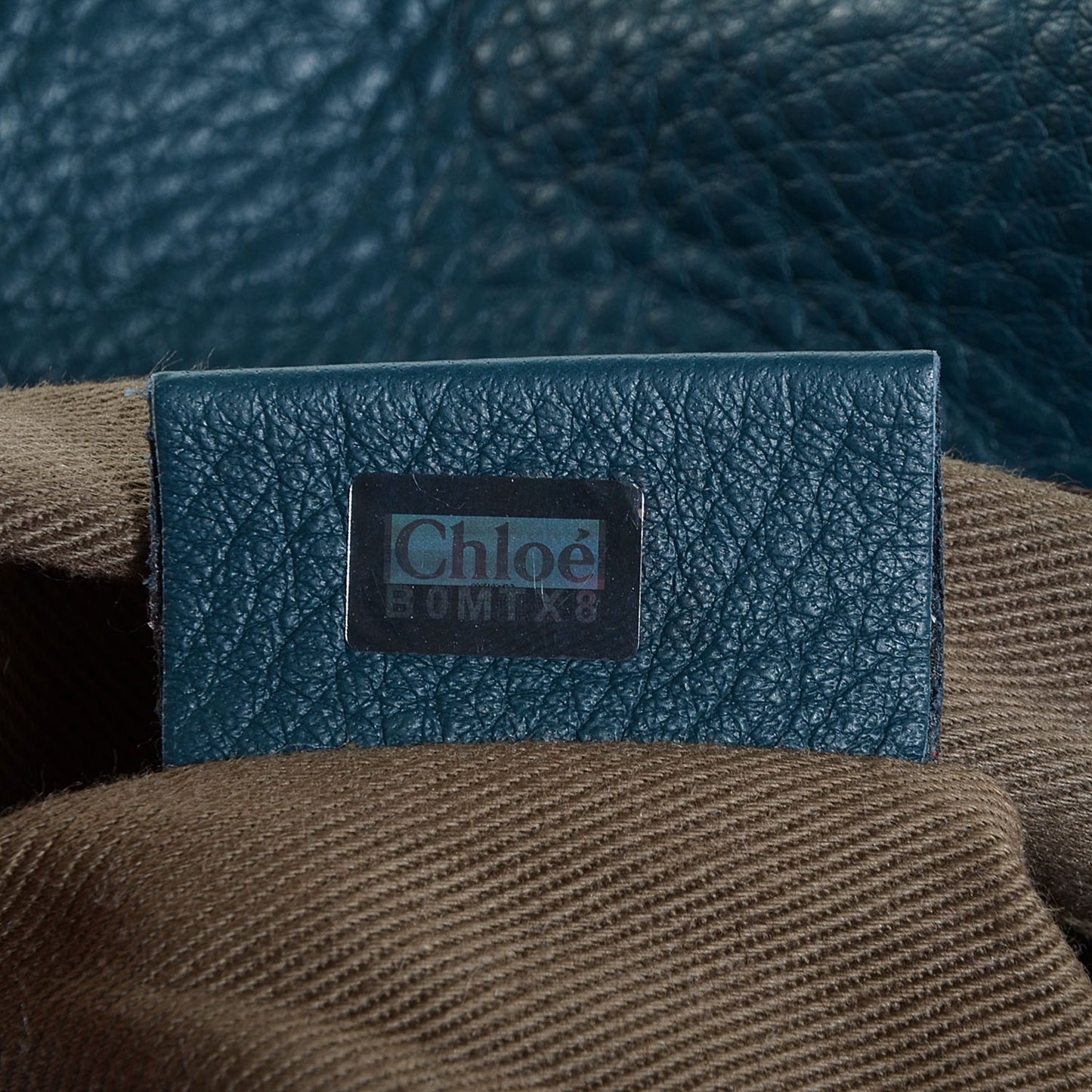 Calfskin Medium Marcie Round Crossbody Bag Teal