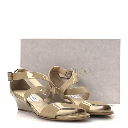 Jimmy Choo Patent Chiara Pumps 41 Nude 12 of 12