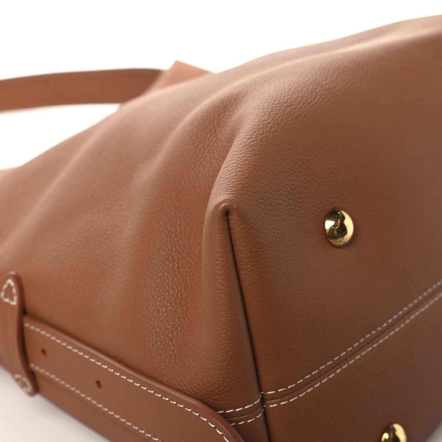 Louis Vuitton Grained Calfskin Low Key Hobo MM Cognac 9 of 13